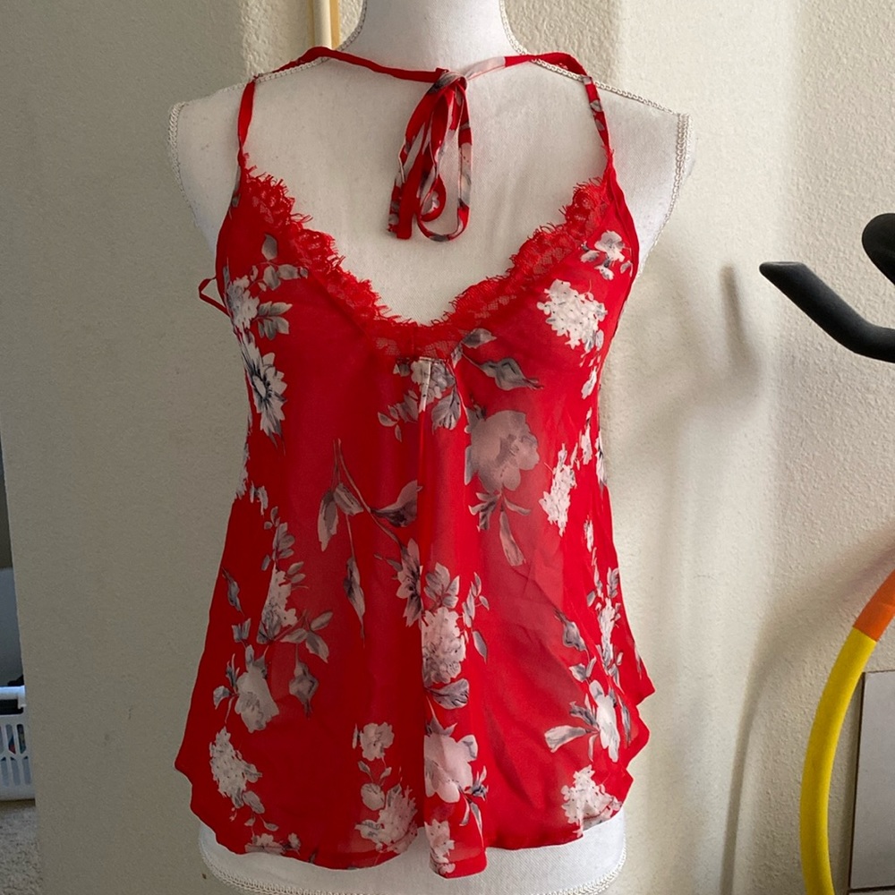 LF floral tank top